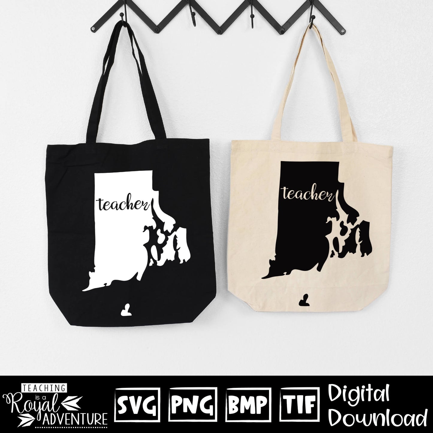 Rhode Island Teacher SVG, teacher Svg, teacher state Svg, teacher shirt Svg, teacher Png, Digital Download Files, Sublimation Designs