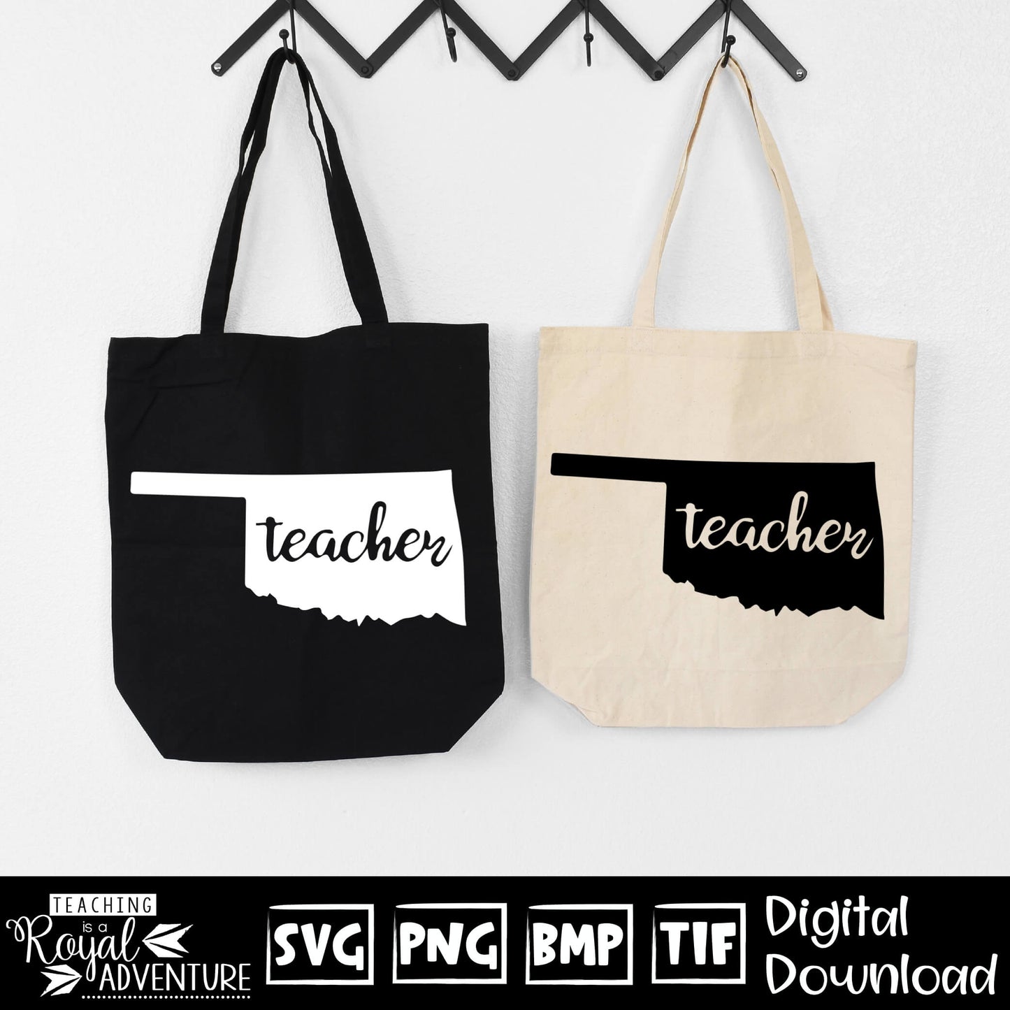 Oklahoma Teacher SVG, teacher Svg, teacher state Svg, teacher shirt Svg, teacher Png, Digital Download Files, Sublimation Designs